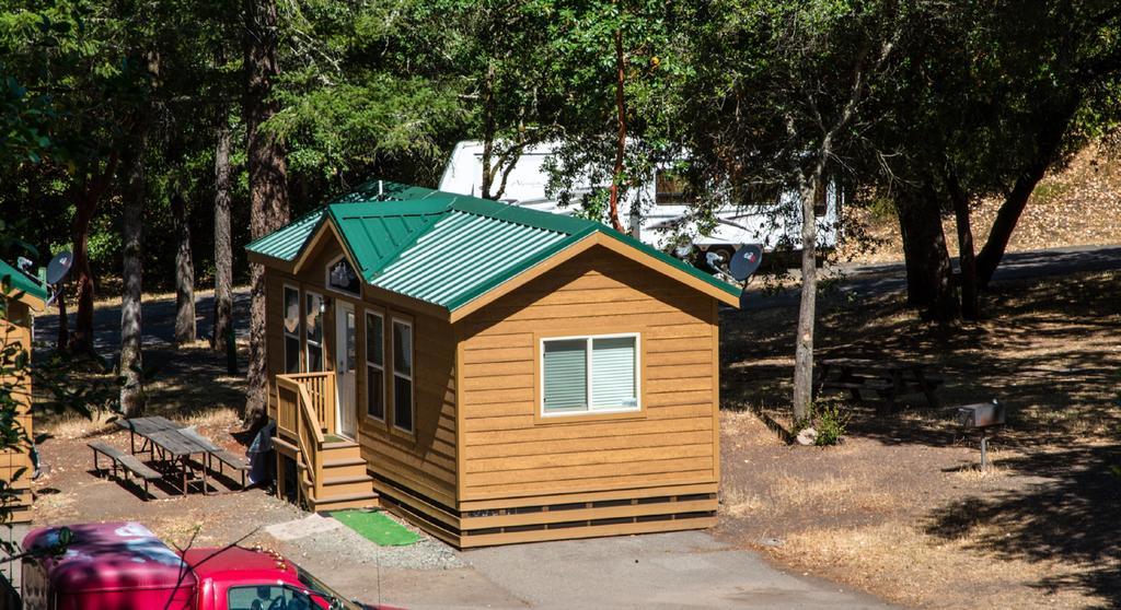 Russian River Camping Resort Cottage 7 Cloverdale Eksteriør bilde